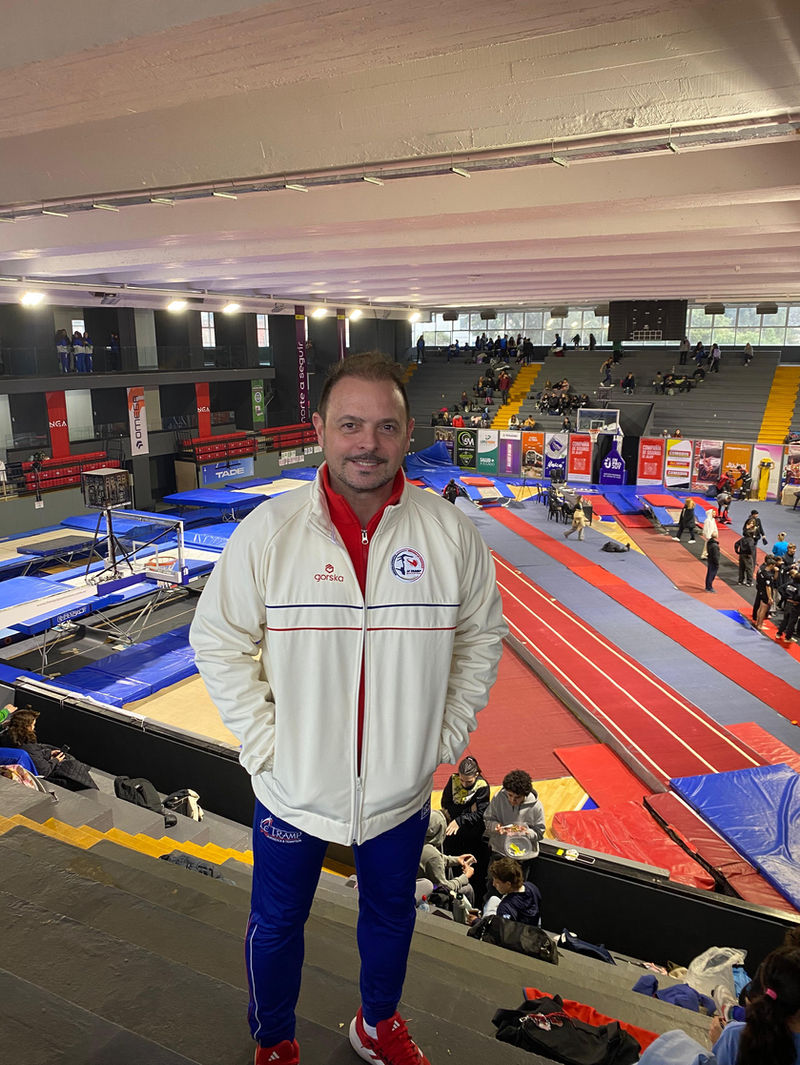 Juan Jorda, Coach Brevet FIG - Entrenador de Gimnasia Acrobática y de Trampolín - Le Tramp